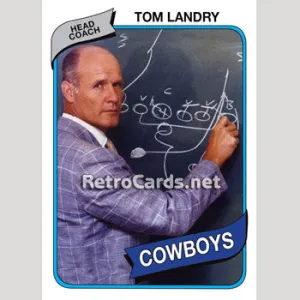 1980T MLB Dallas Cowboys RetroCards Set