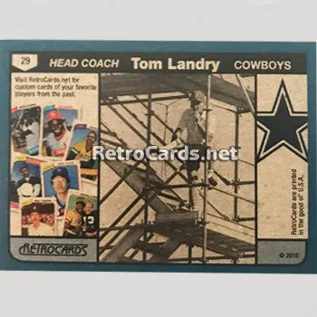 1980T MLB Dallas Cowboys RetroCards Set