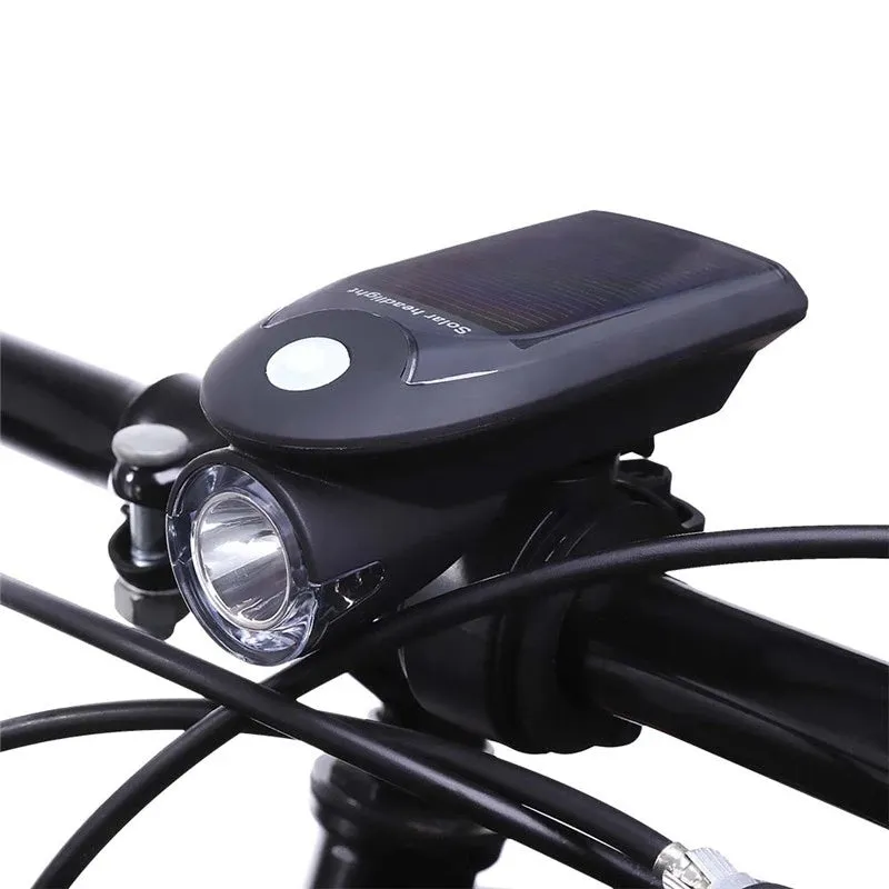 240 Lumens Solar   Rechargeable Led Handlebar Touch Light