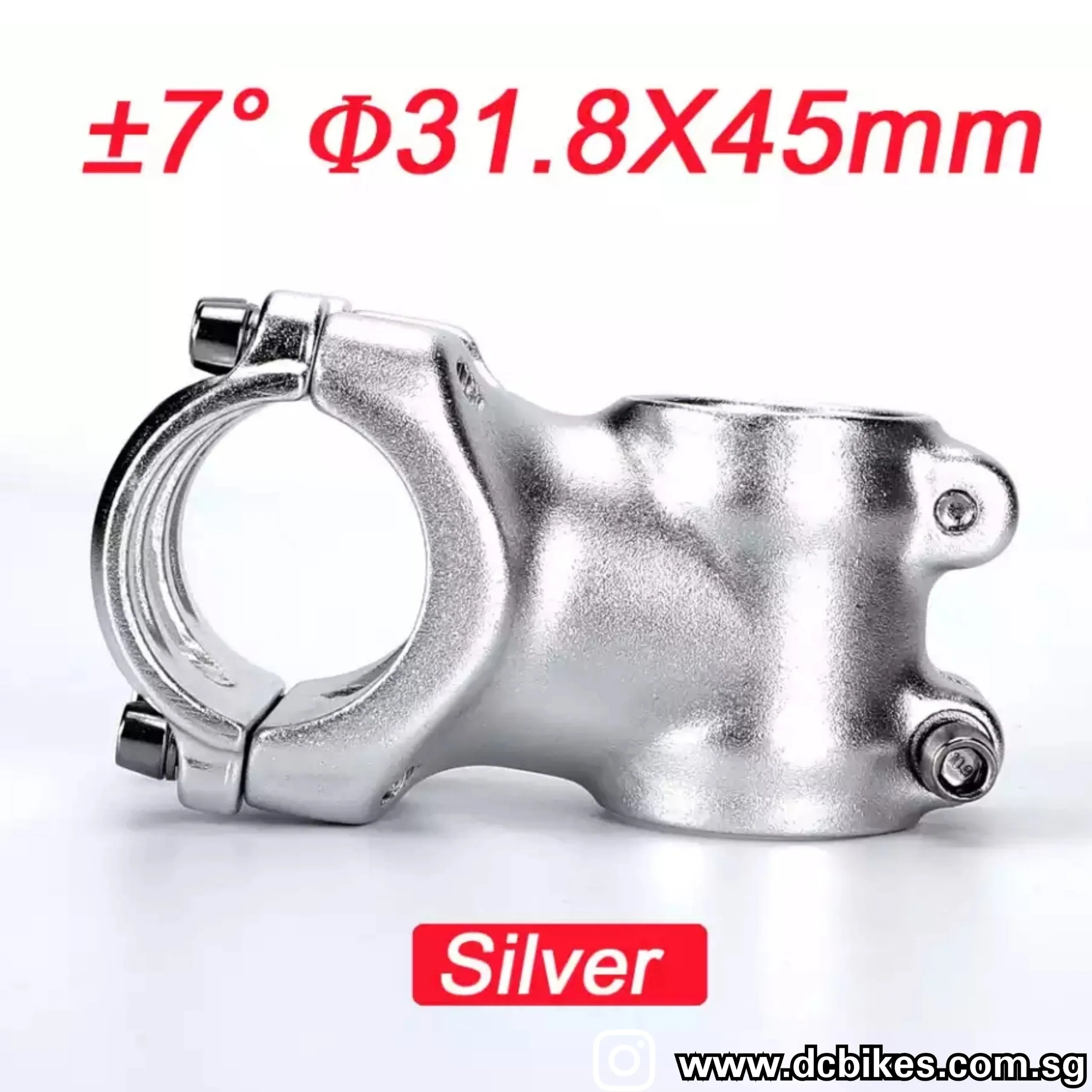 45mm Anodized Aluminium Stem 31.8mm