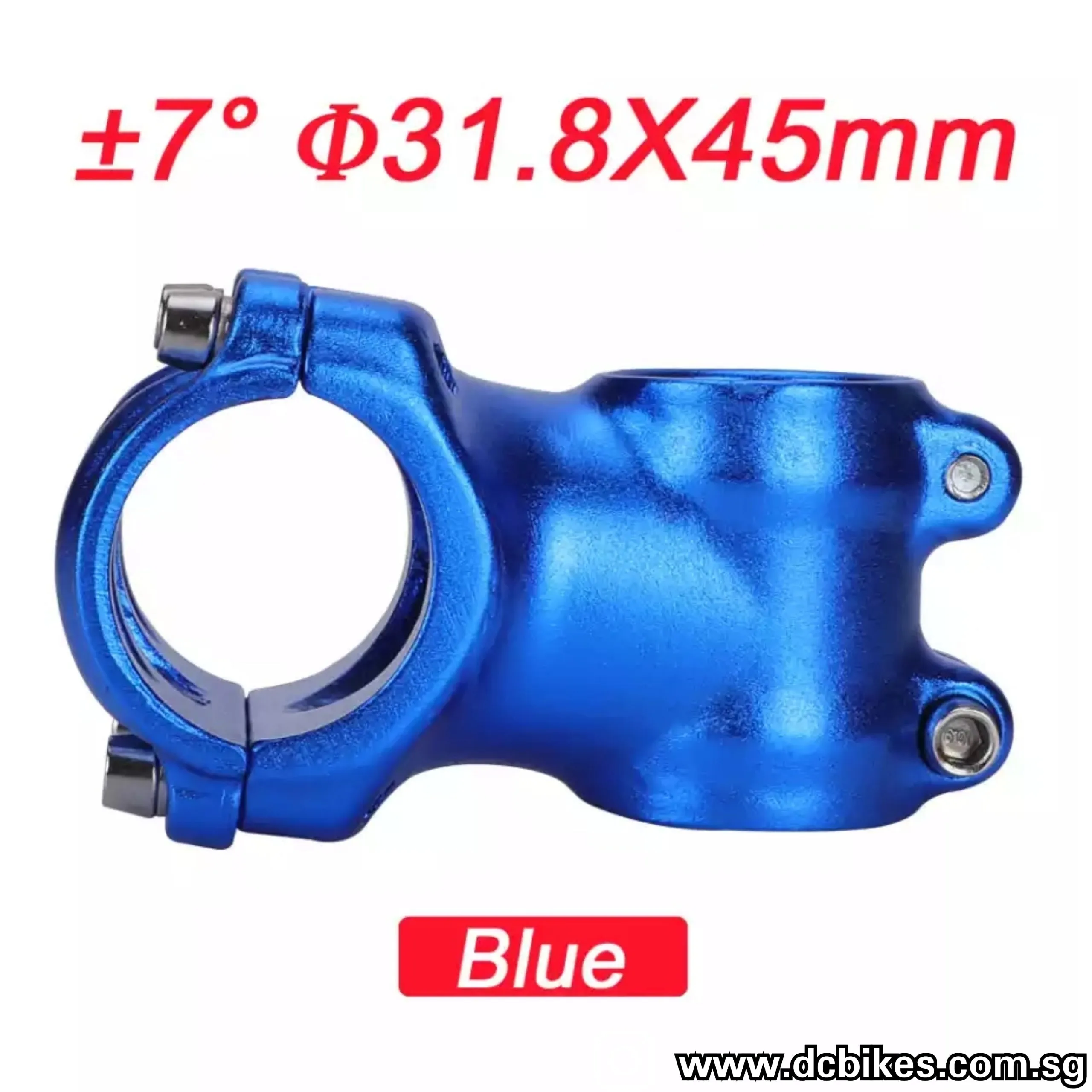 45mm Anodized Aluminium Stem 31.8mm