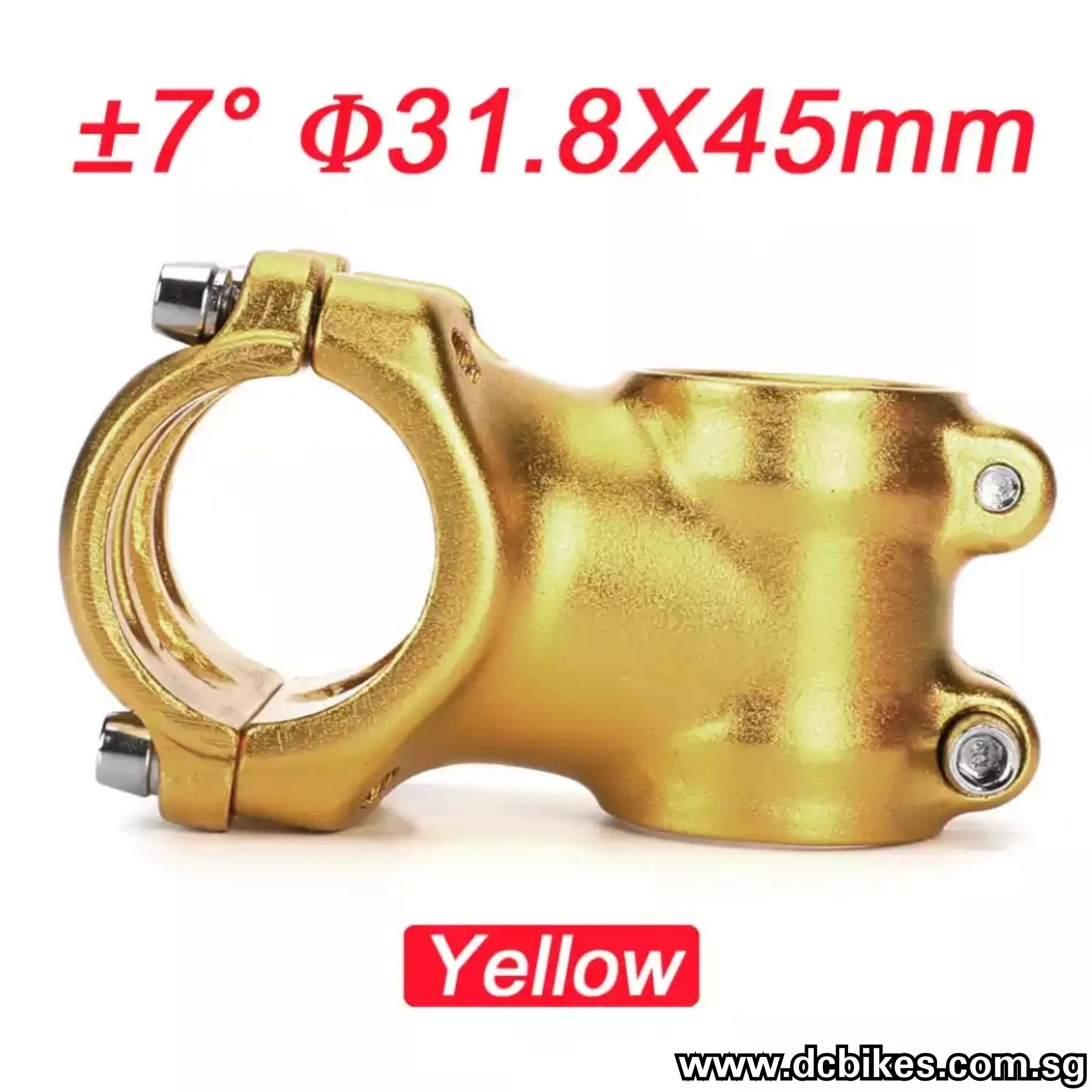 45mm Anodized Aluminium Stem 31.8mm