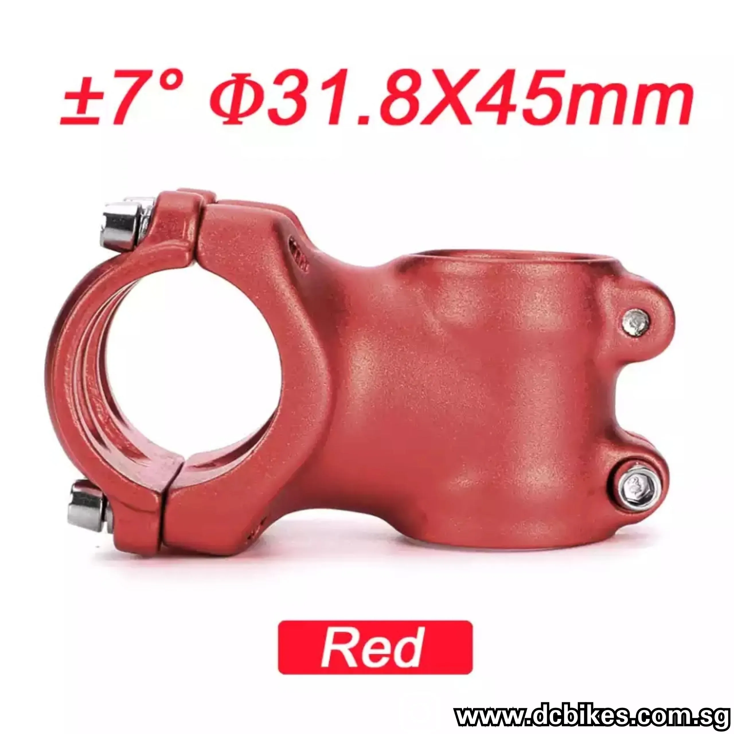 45mm Anodized Aluminium Stem 31.8mm