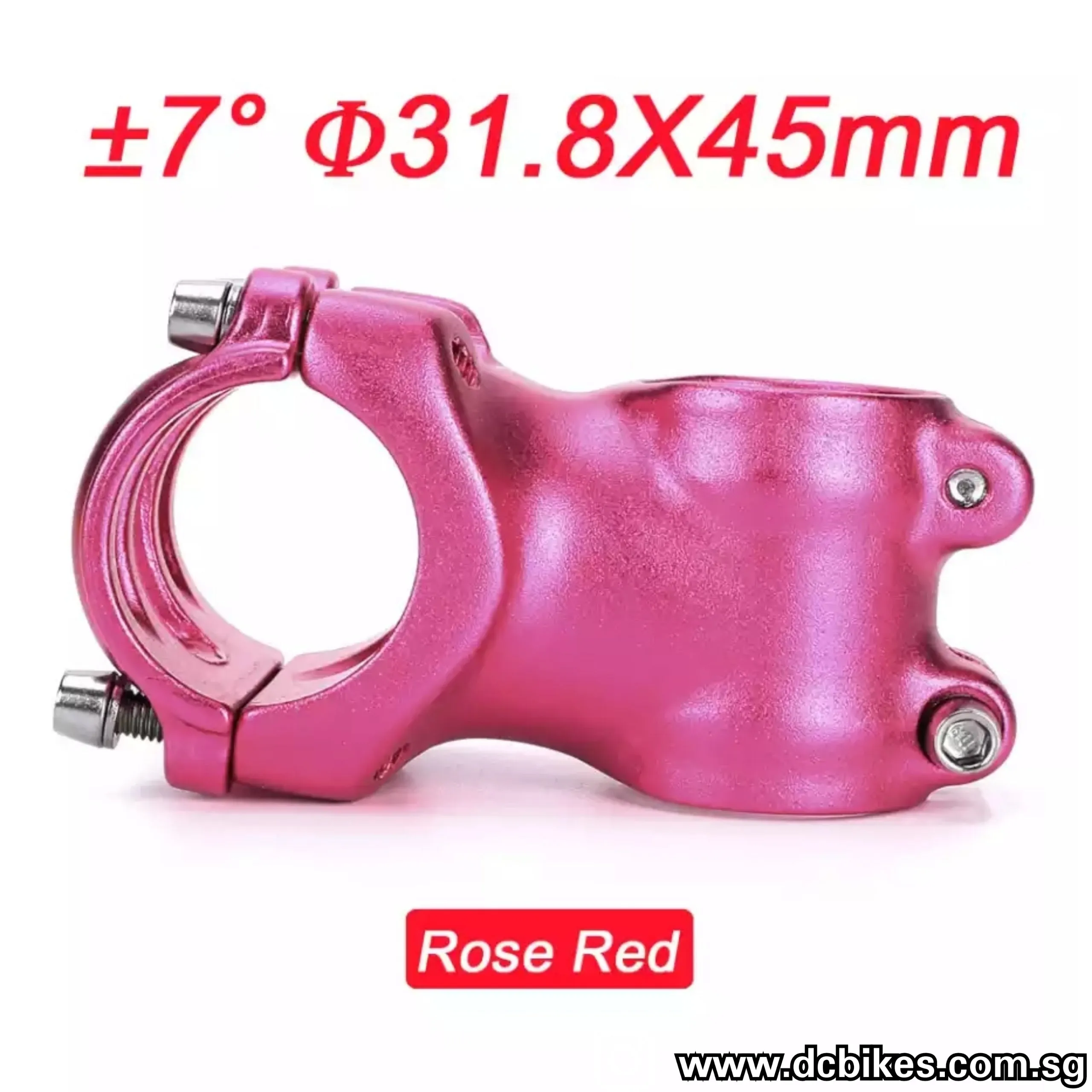 45mm Anodized Aluminium Stem 31.8mm