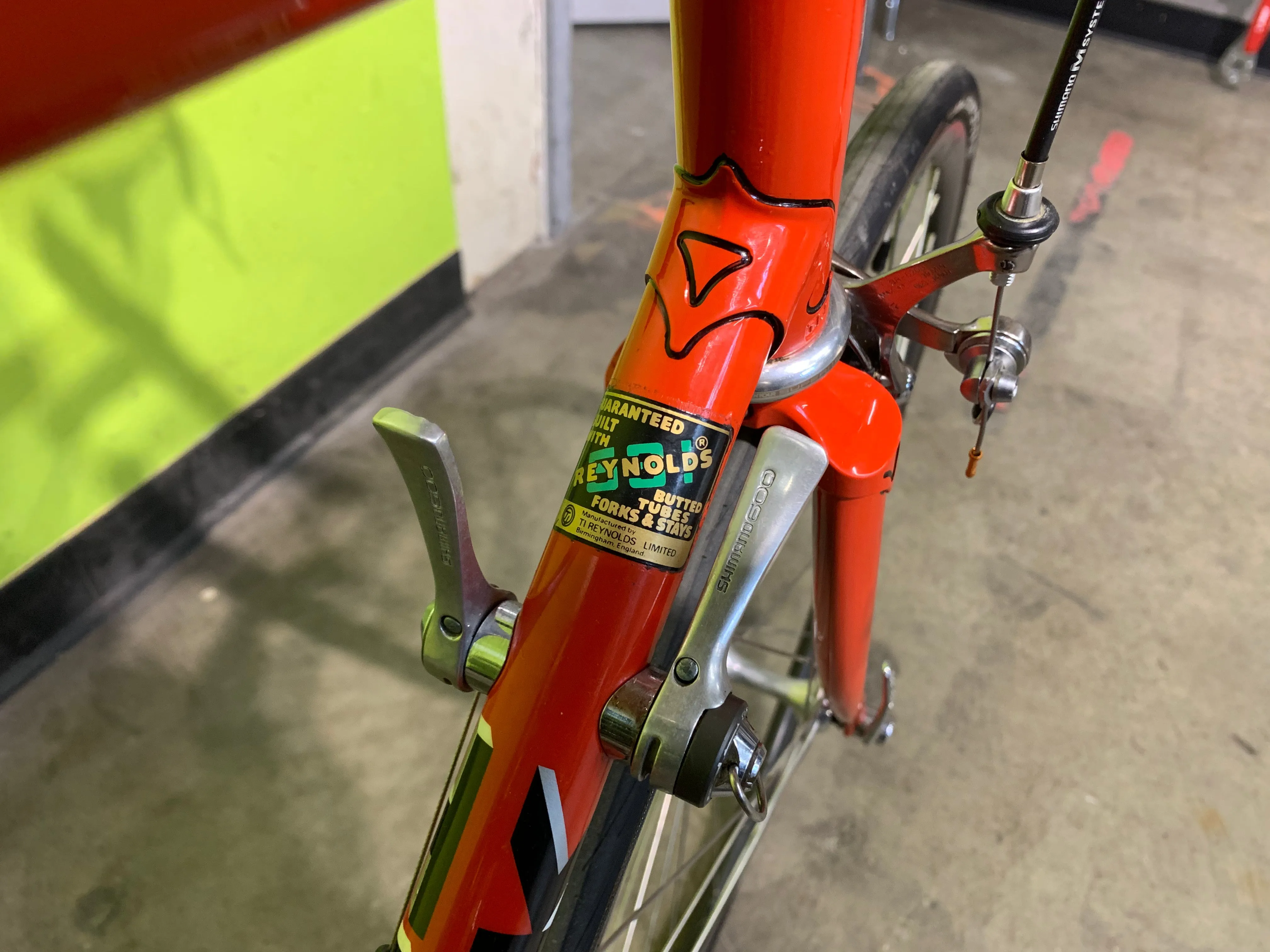 56cm/ 22" Trek Reynolds 531 Road Bike Burnt Orange