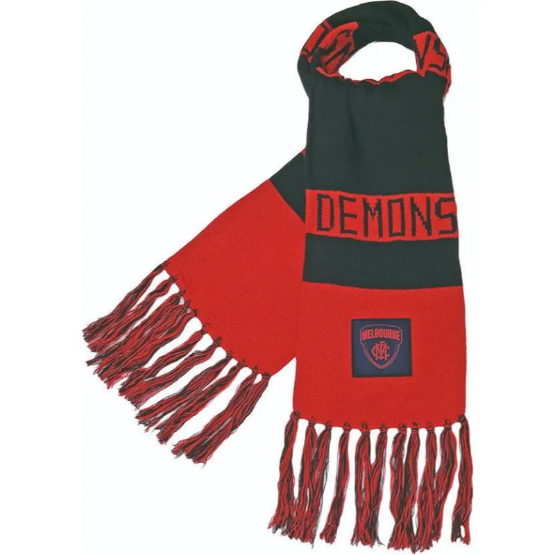 AFL Bar Scarf Melbourne Demons