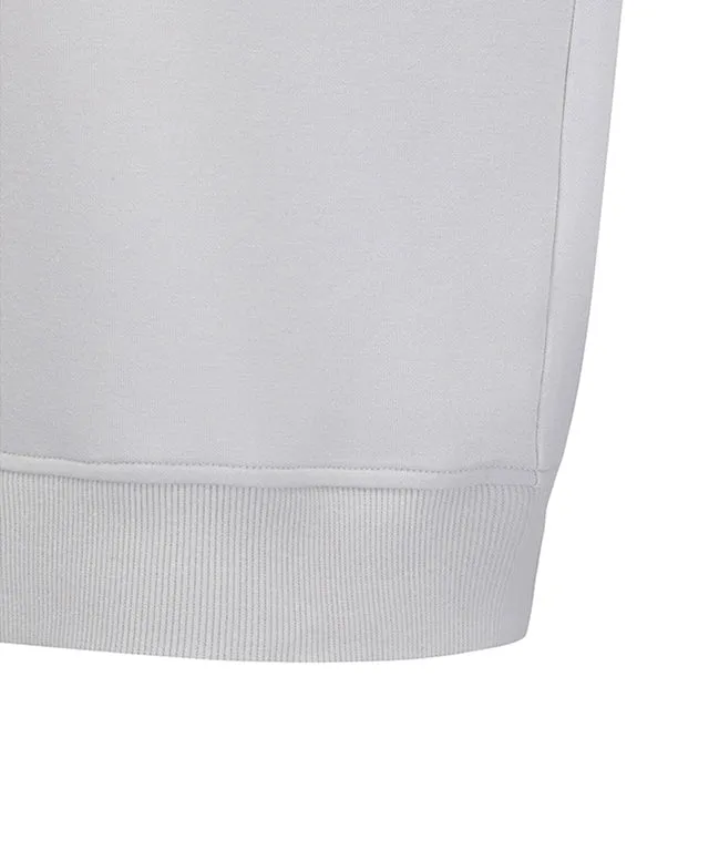 ANEW Golf: Women Logo Point Sweatshirt - Light Gray