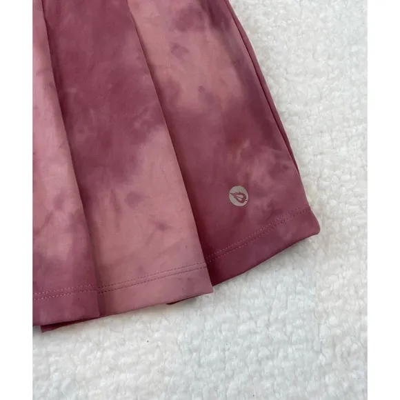 BALEAF • Pleated Tie Dye Tennis Skort
