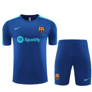 Barcelona Short Sleeve Training Suit For Men T-shirt/short