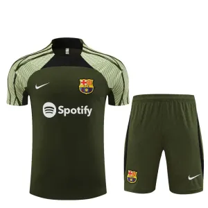 Barcelona Short Sleeve Training Suit For Men T-shirt/short