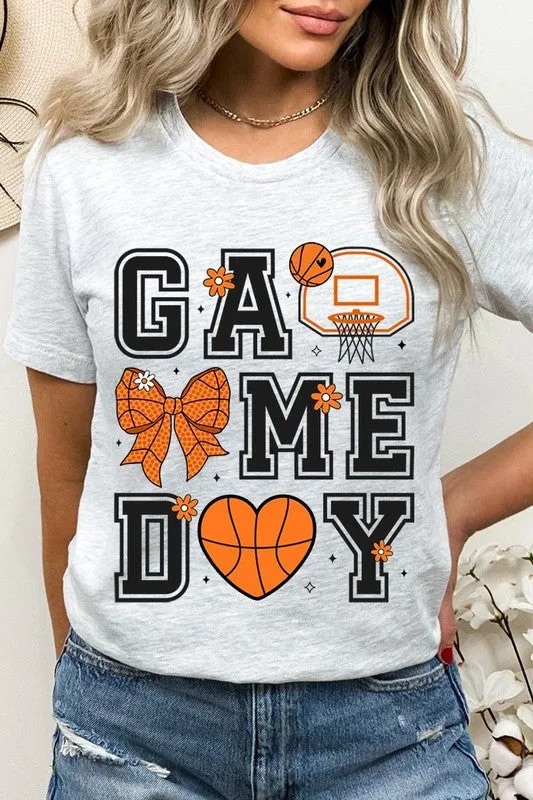 Basketball Game Day Graphic Tee