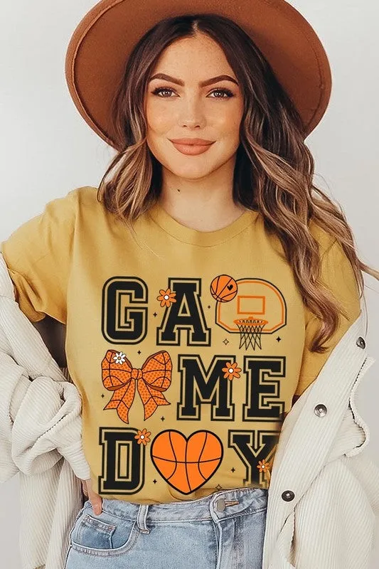Basketball Game Day Graphic Tee