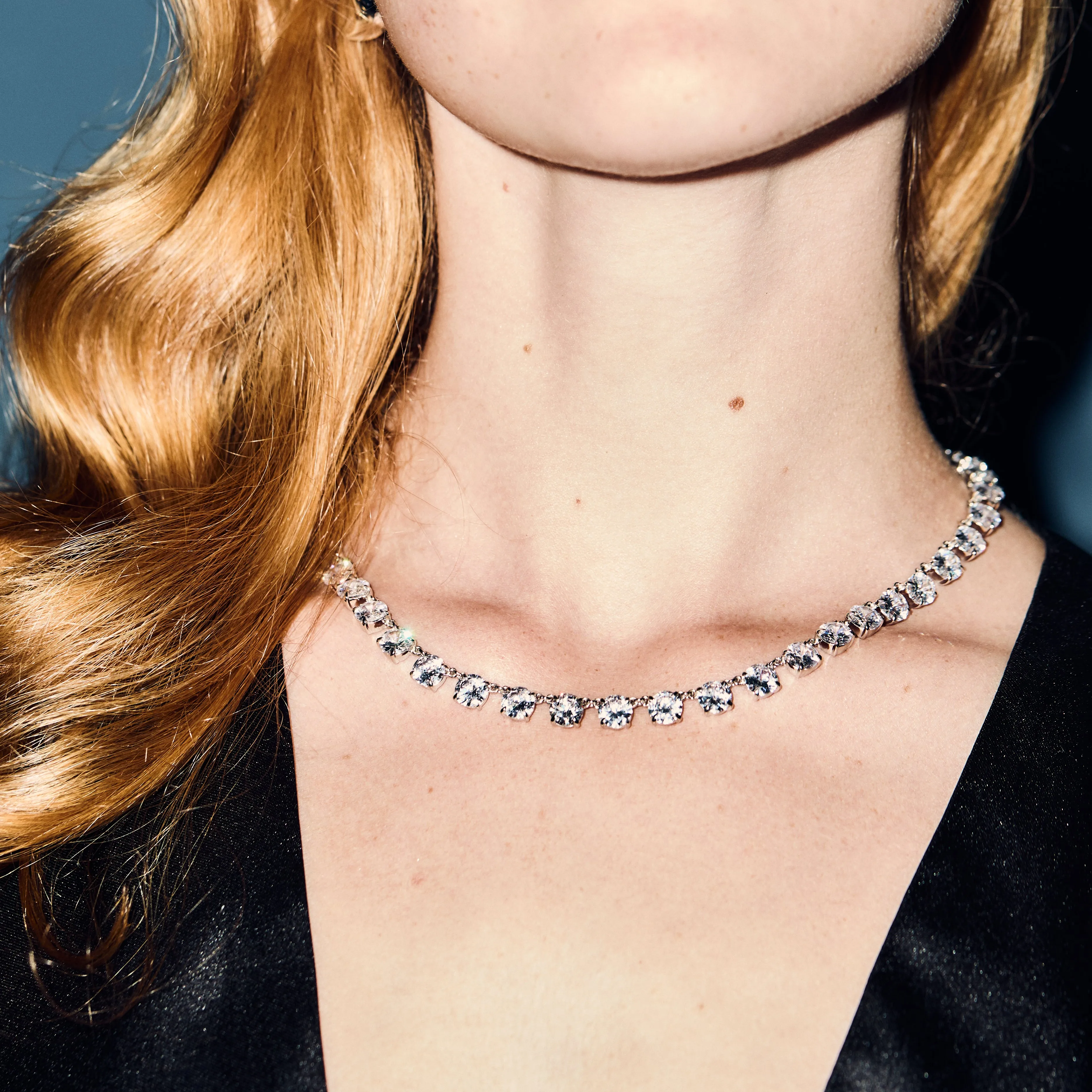 Belle Statement Tennis Necklace