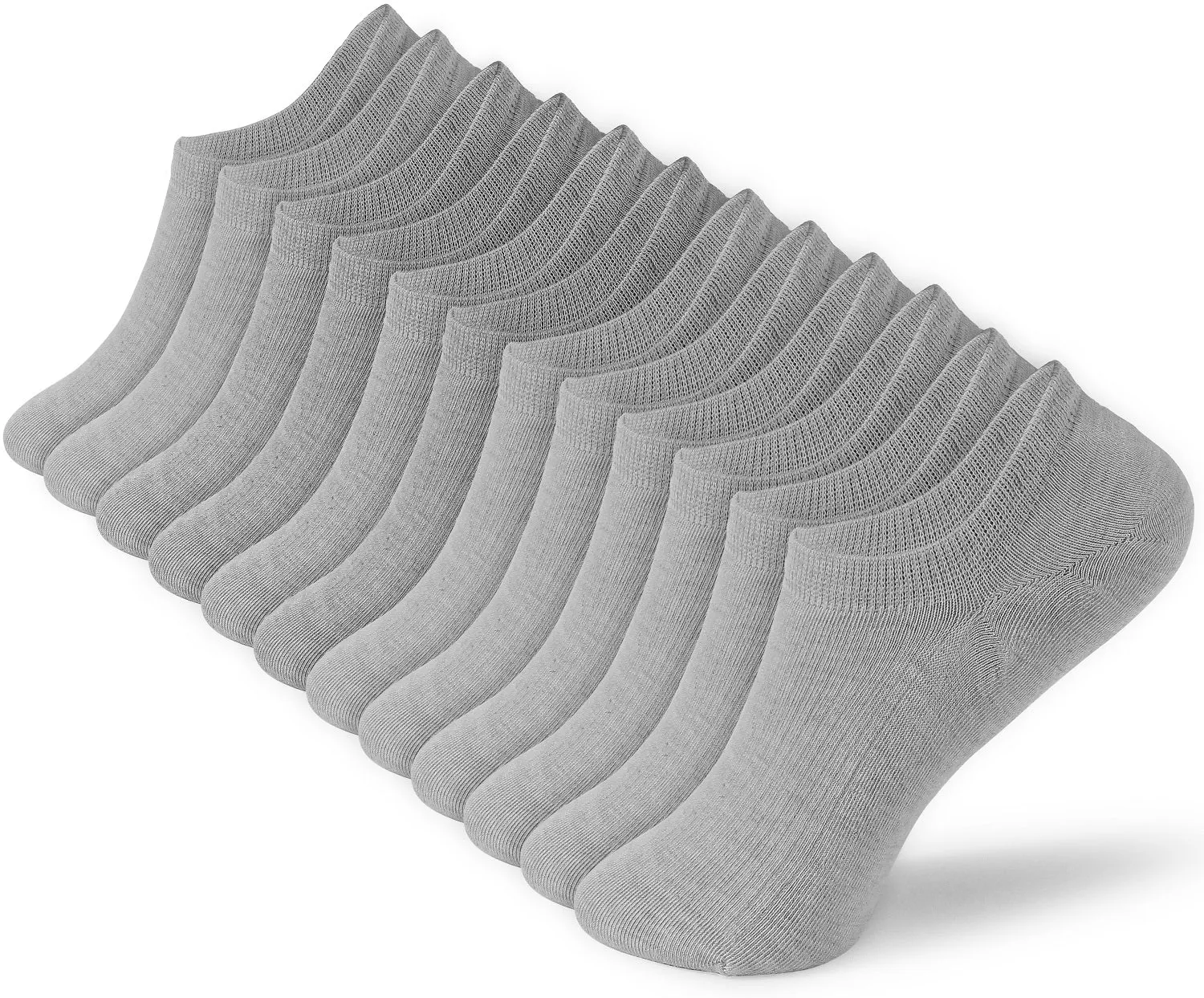 BenSorts Women No Show Socks Low Cut Non Slip Thin Invisible Liner Socks 6 Pairs