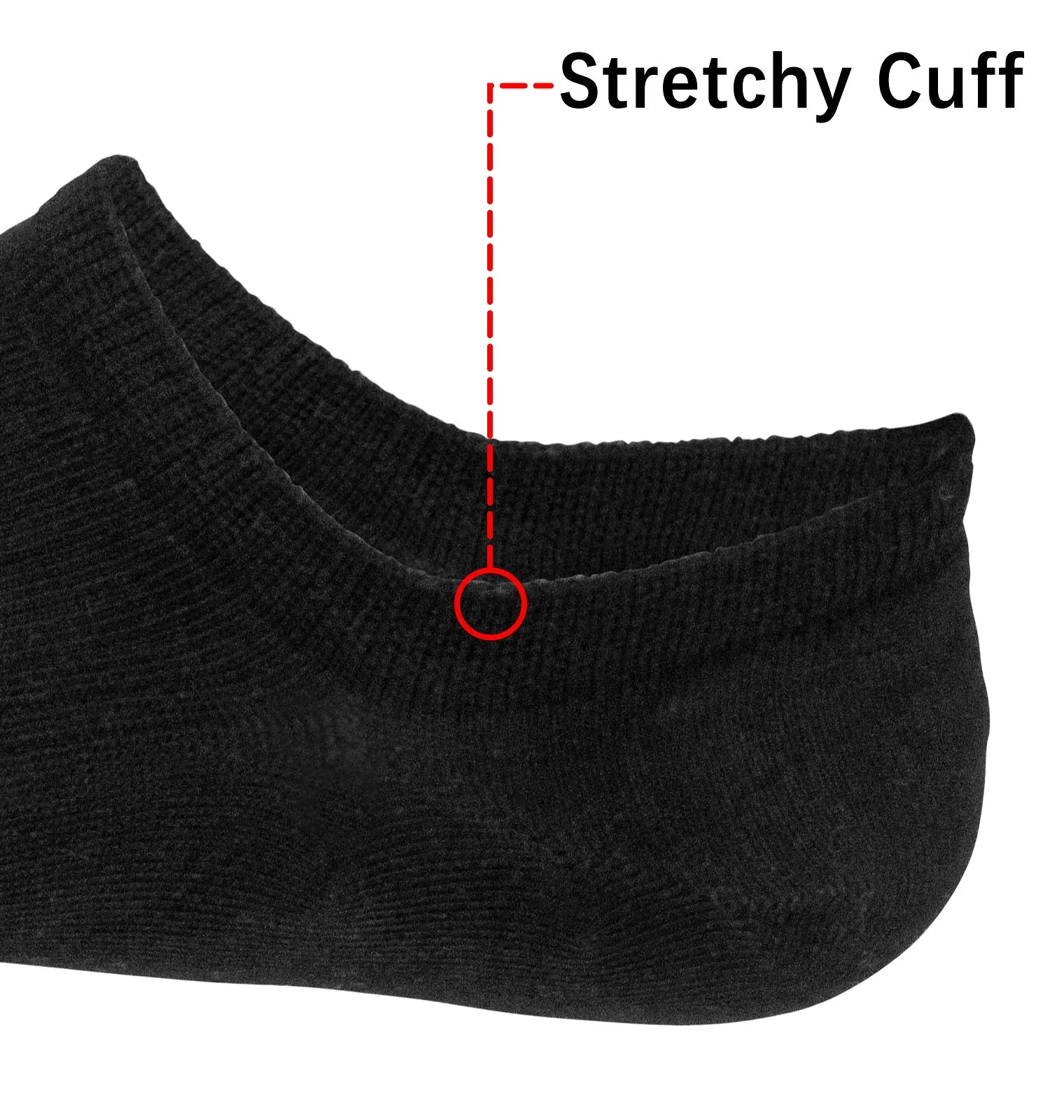 BenSorts Women No Show Socks Low Cut Non Slip Thin Invisible Liner Socks 6 Pairs