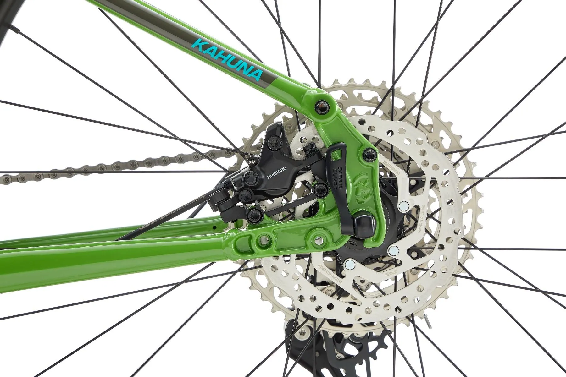 Bicicleta Mountain Bike Kona 36E Kahuna Verde