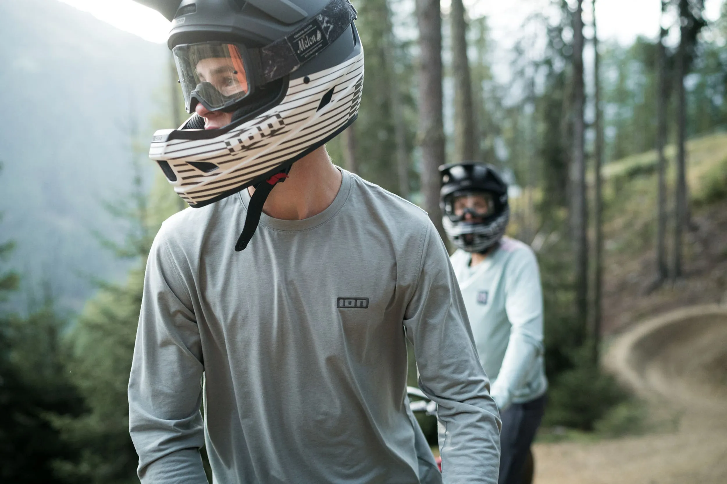 Bike Jersey S_Logo LS DR men