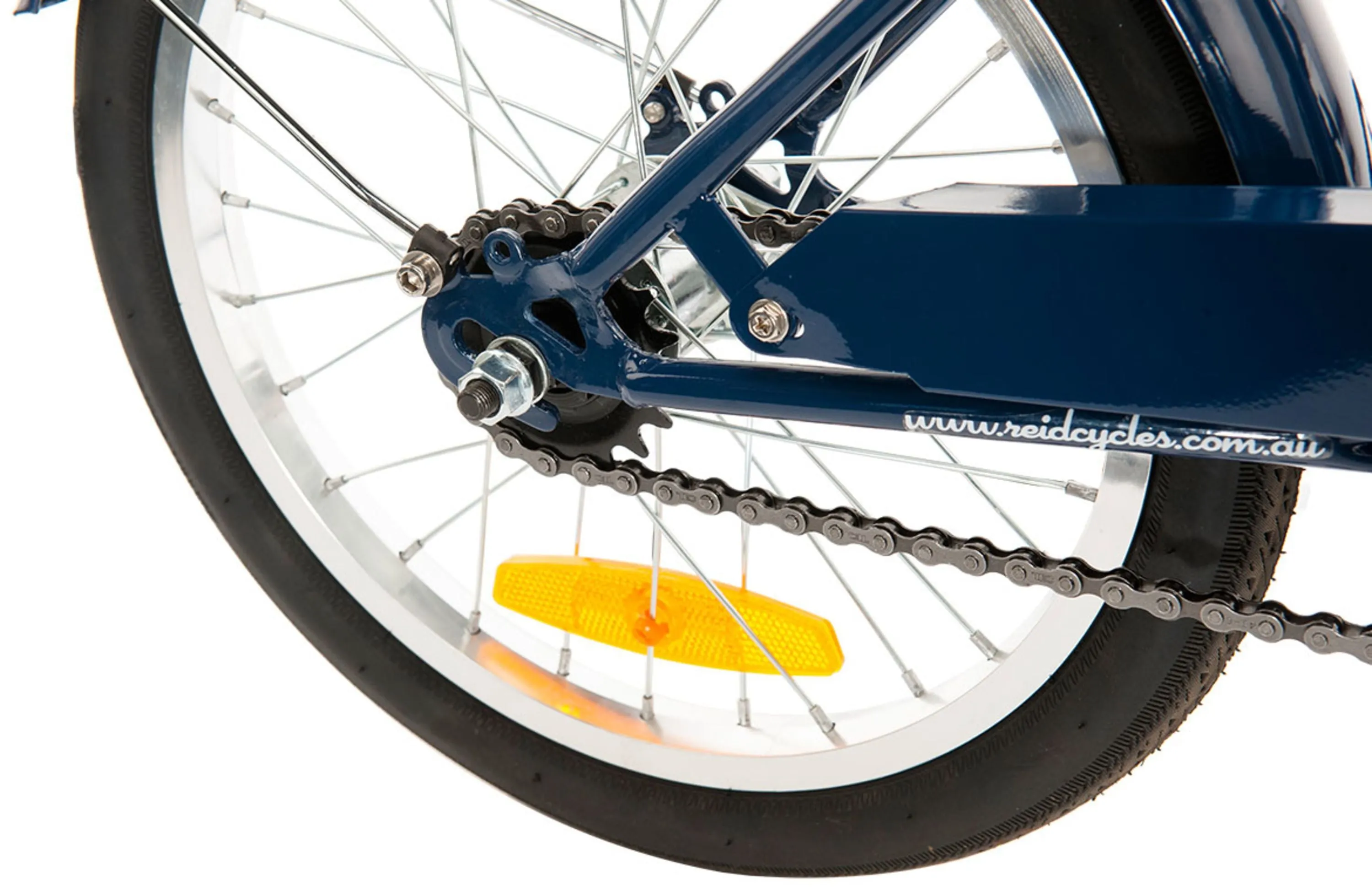 Boys Classic 16" Vintage Bike Navy