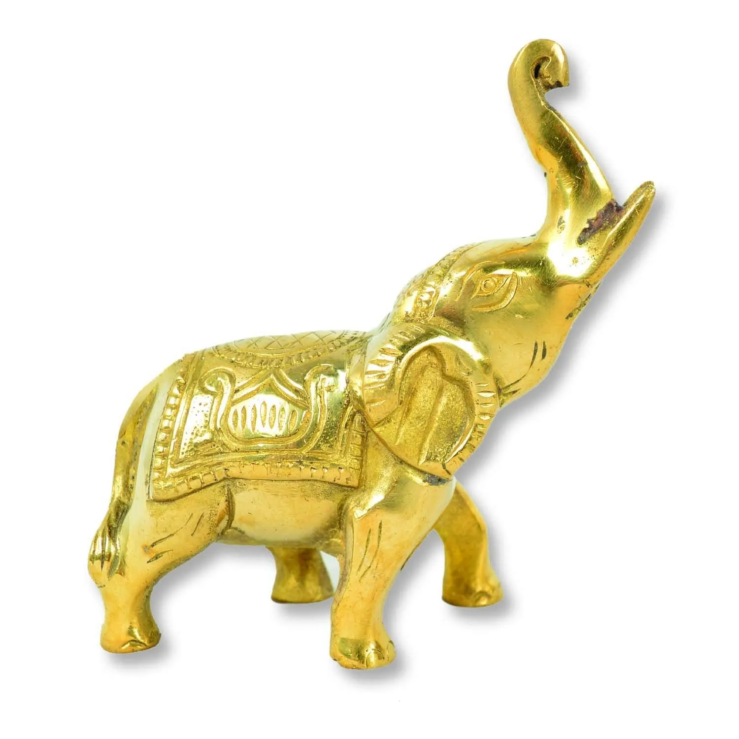 Brass Elephant Design Front Mudguard For Royal Enfield All Models