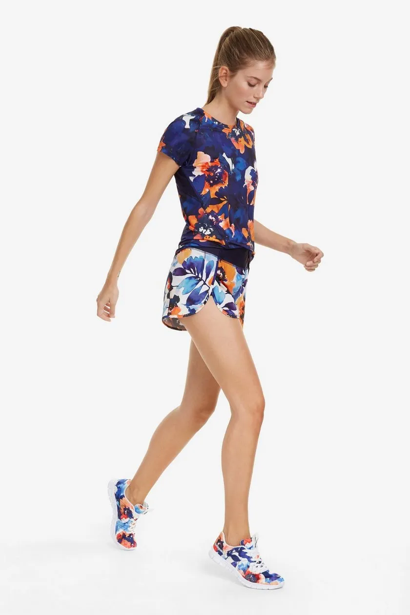 Camo Flower Running Shoes