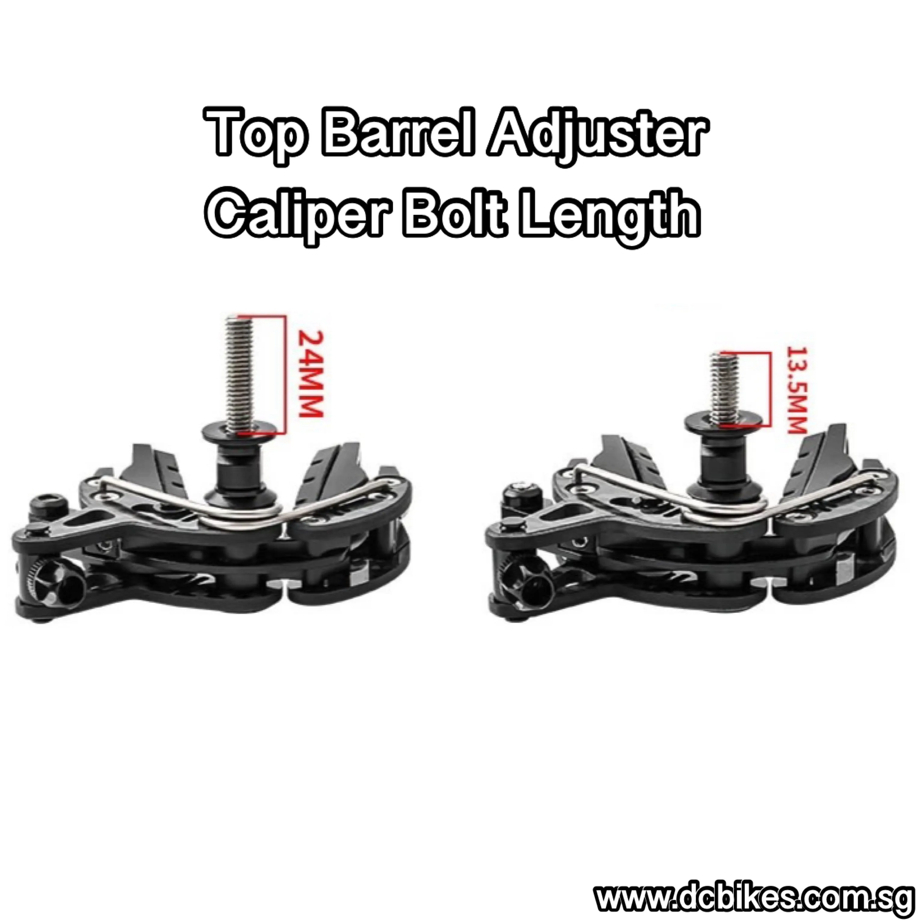 Carbon Fiber Folding/Road Bike Front/Rear Dual Pull Pivot C Brake Calipers 158g