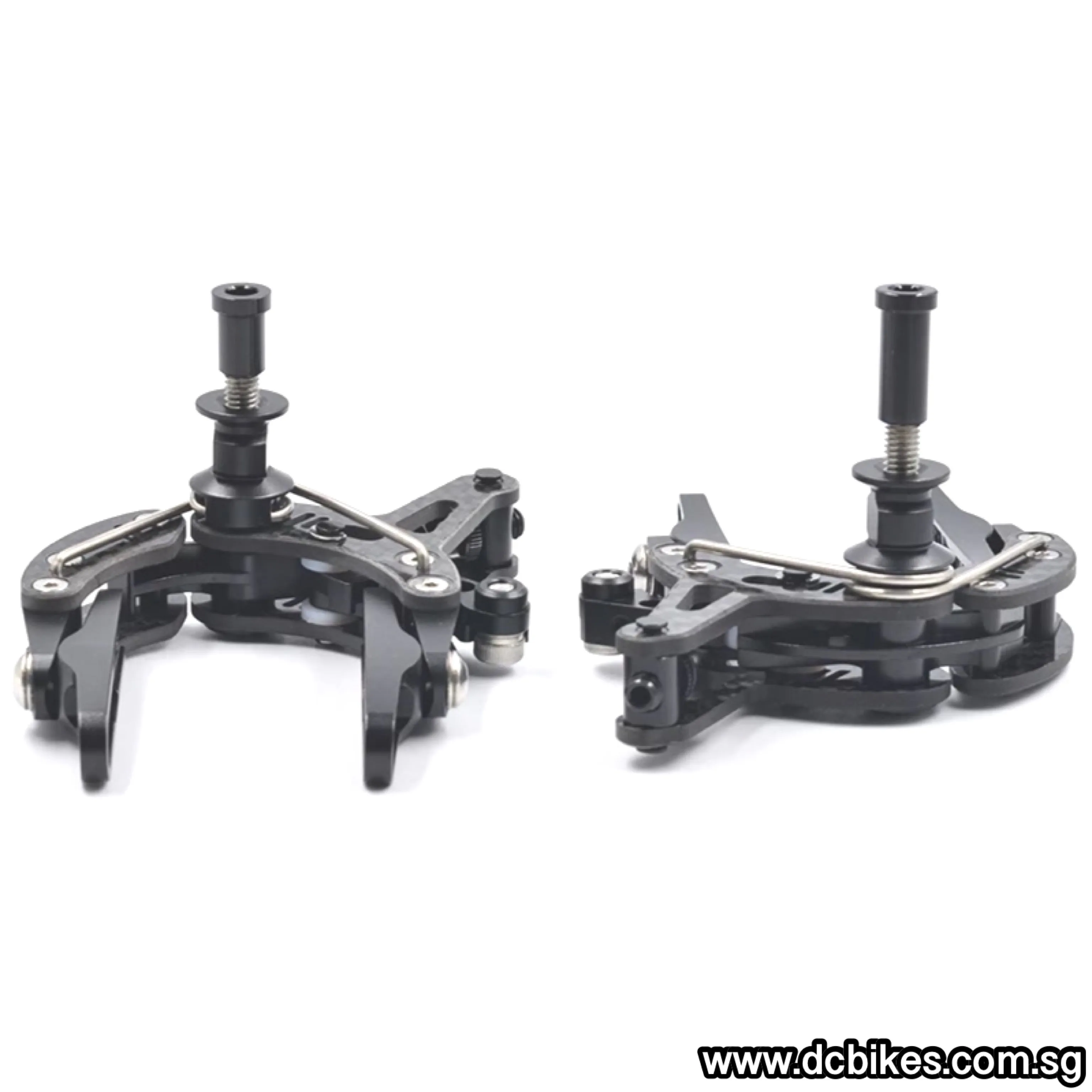 Carbon Fiber Folding/Road Bike Front/Rear Dual Pull Pivot C Brake Calipers 158g