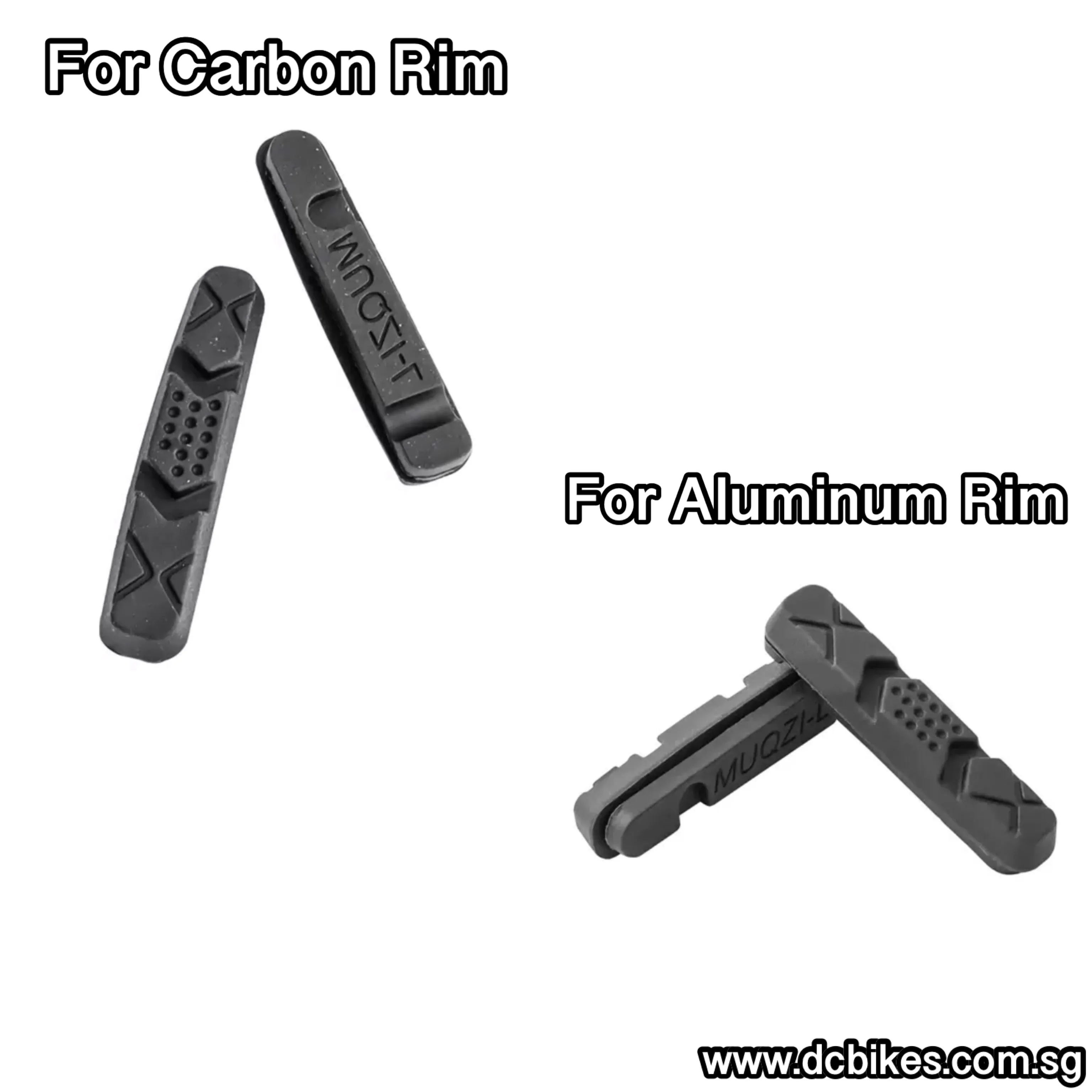 Carbon Fiber Folding/Road Bike Front/Rear Dual Pull Pivot C Brake Calipers 158g