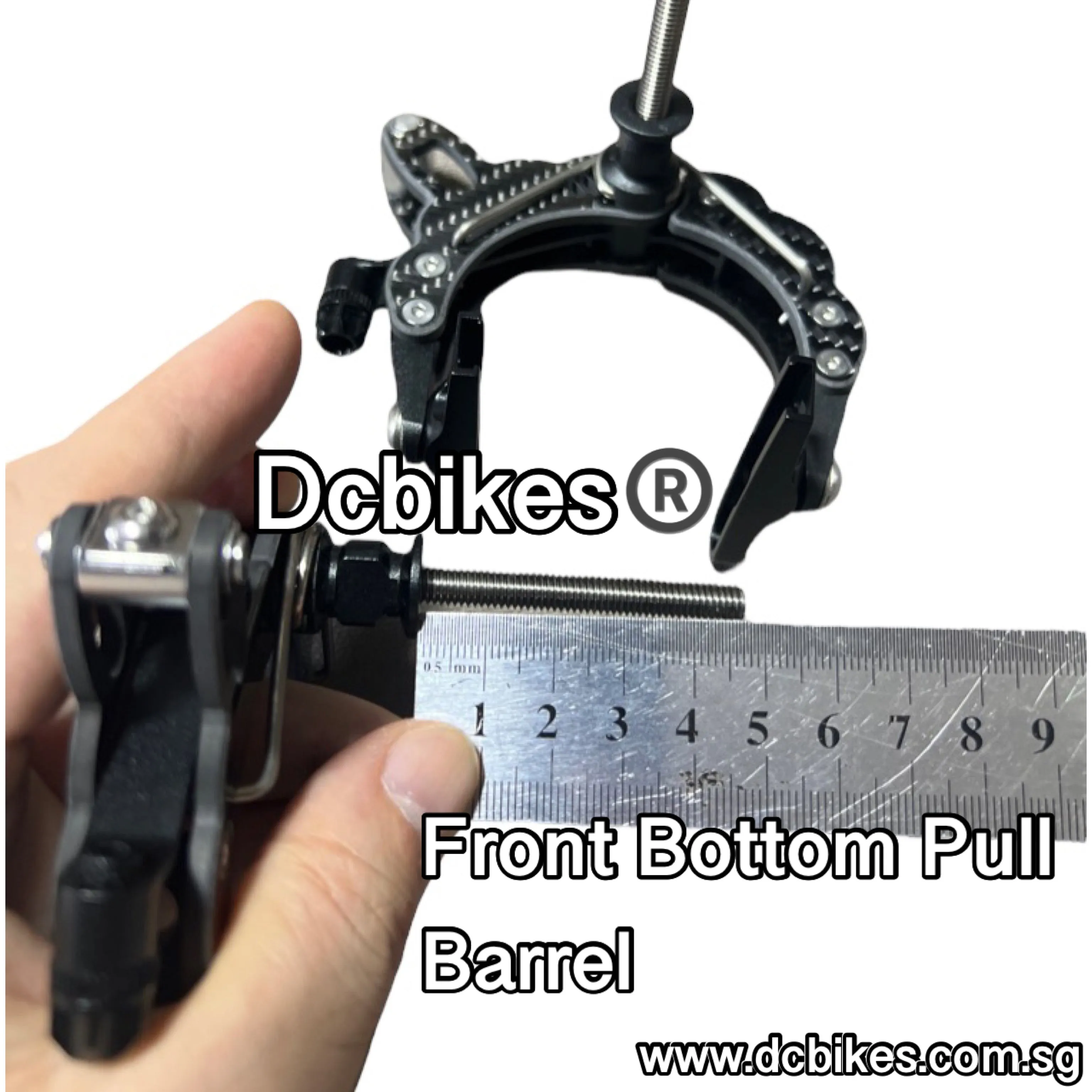 Carbon Fiber Folding/Road Bike Front/Rear Dual Pull Pivot C Brake Calipers 158g