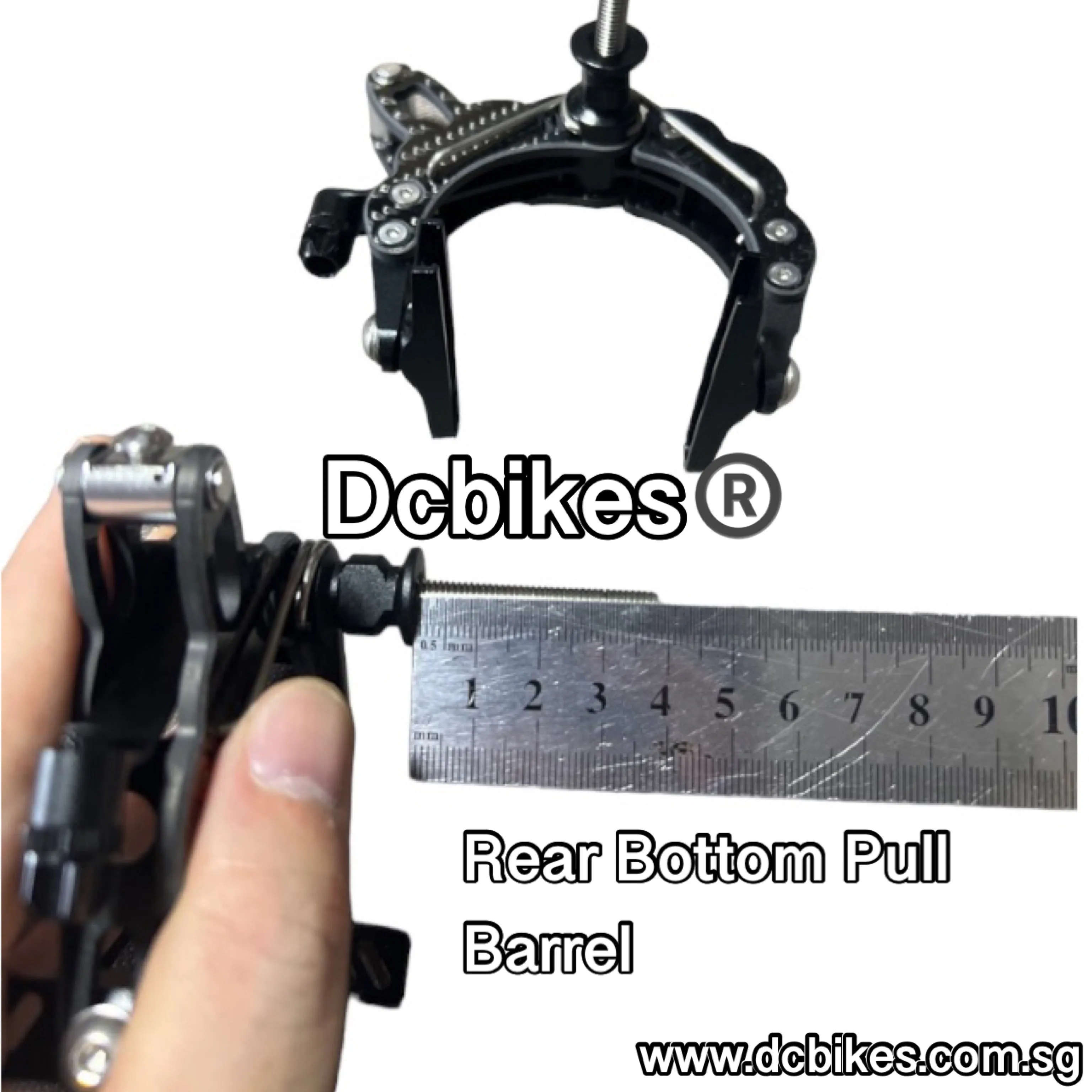 Carbon Fiber Folding/Road Bike Front/Rear Dual Pull Pivot C Brake Calipers 158g