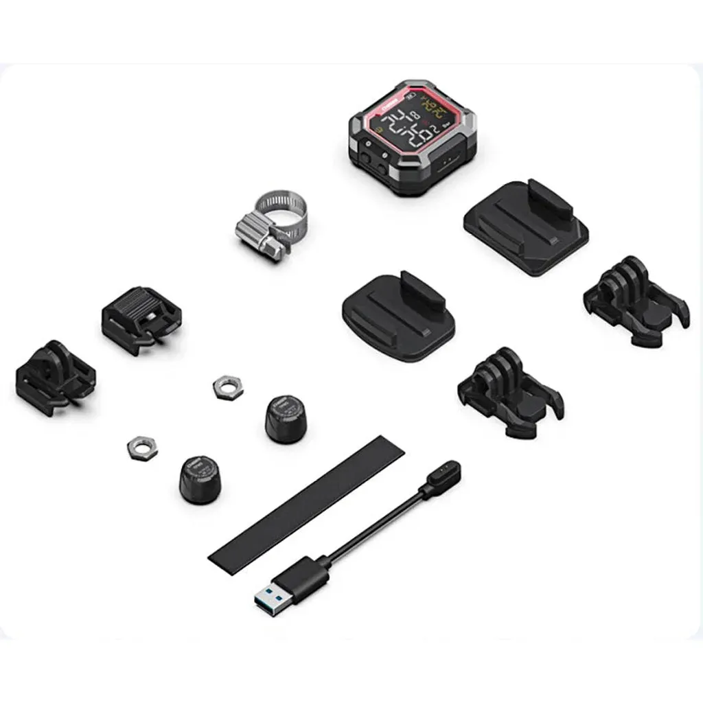Chigee - Black G3 Tire Pressure Monitoring System - Tube Type