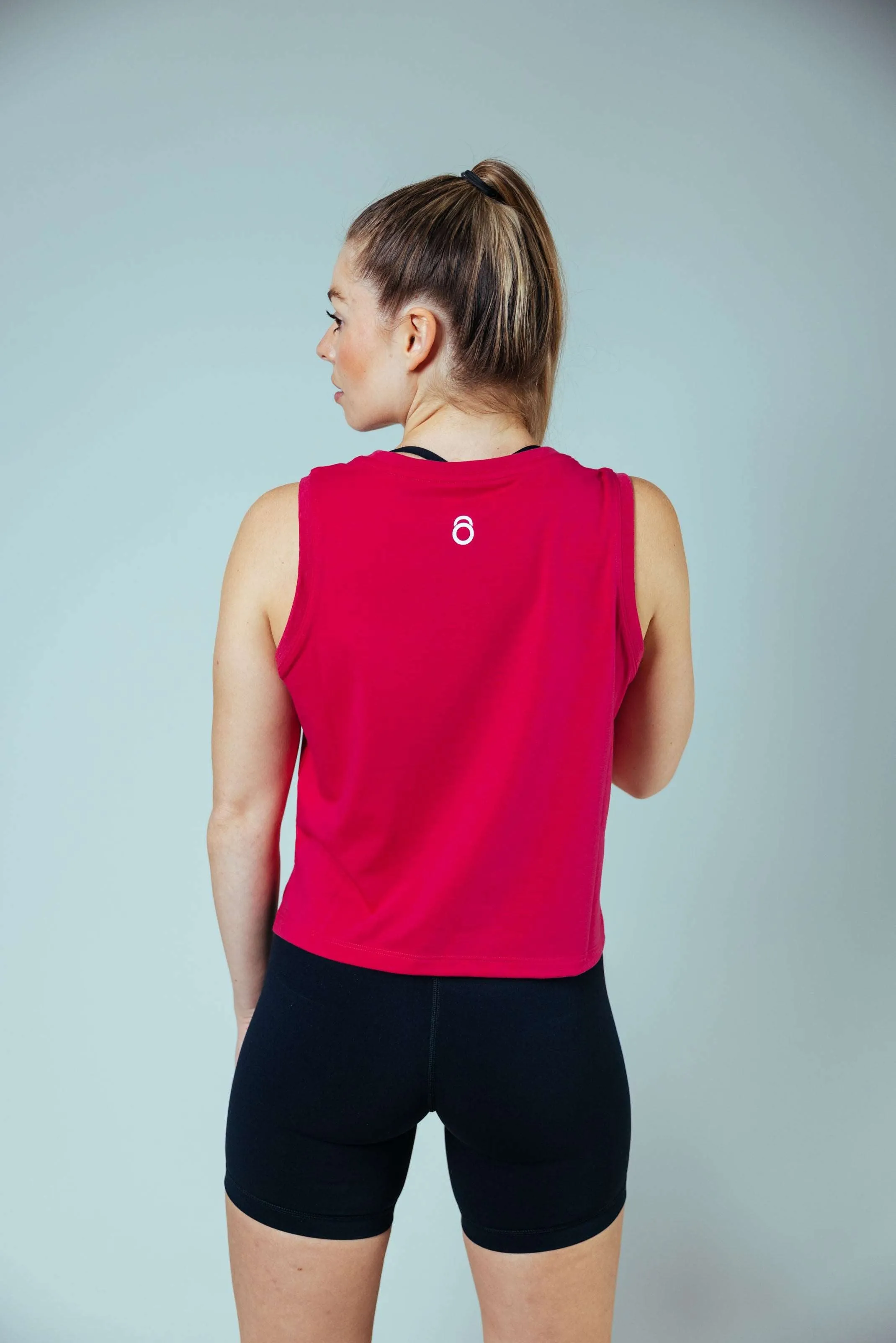Classic Crop Tank | Pink