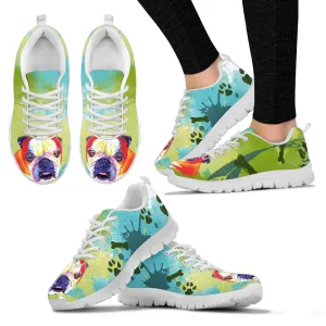Colorful Bulldog II Running Shoes - Women's Sneakers-blue