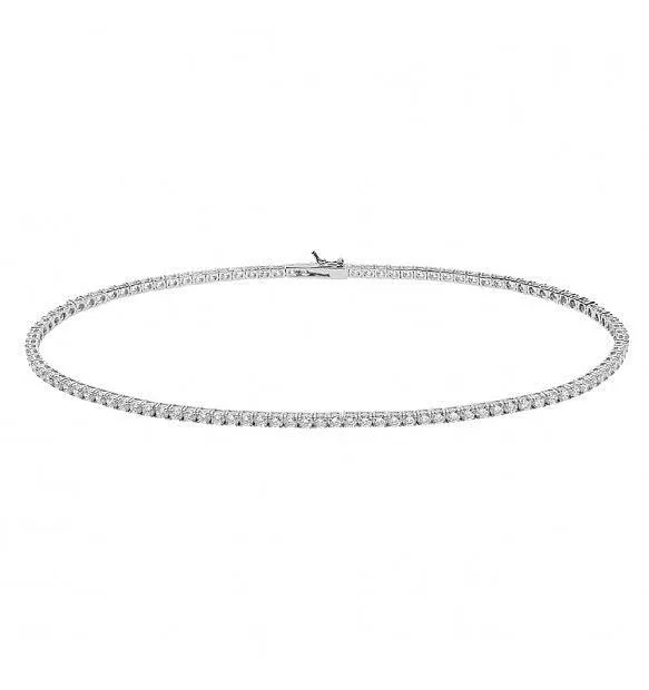 Comete necklace Silver Tennis Sholes 925 Zirconi Ugl 738 B M45