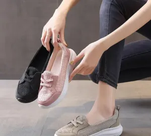 Comfortable Women's Breathable Slip On Arch Support Non-slip Shoes