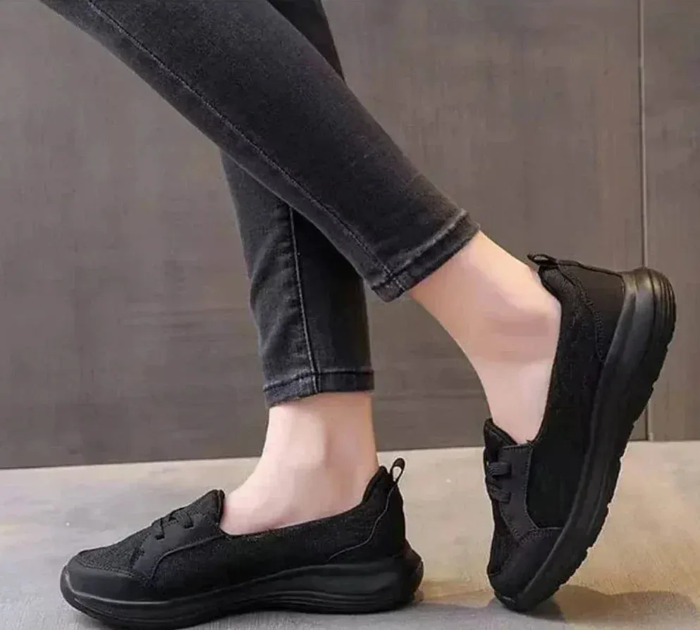 Comfortable Women's Breathable Slip On Arch Support Non-slip Shoes