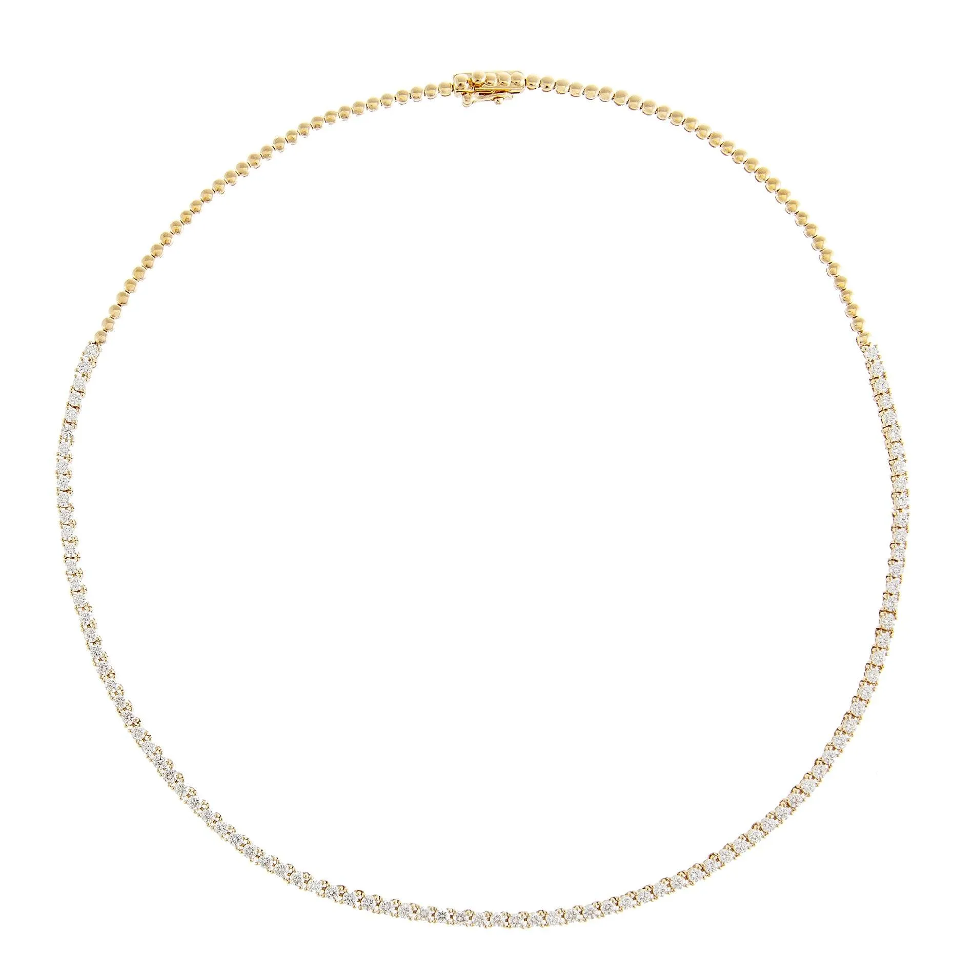 Diamond Tennis Necklace 14K