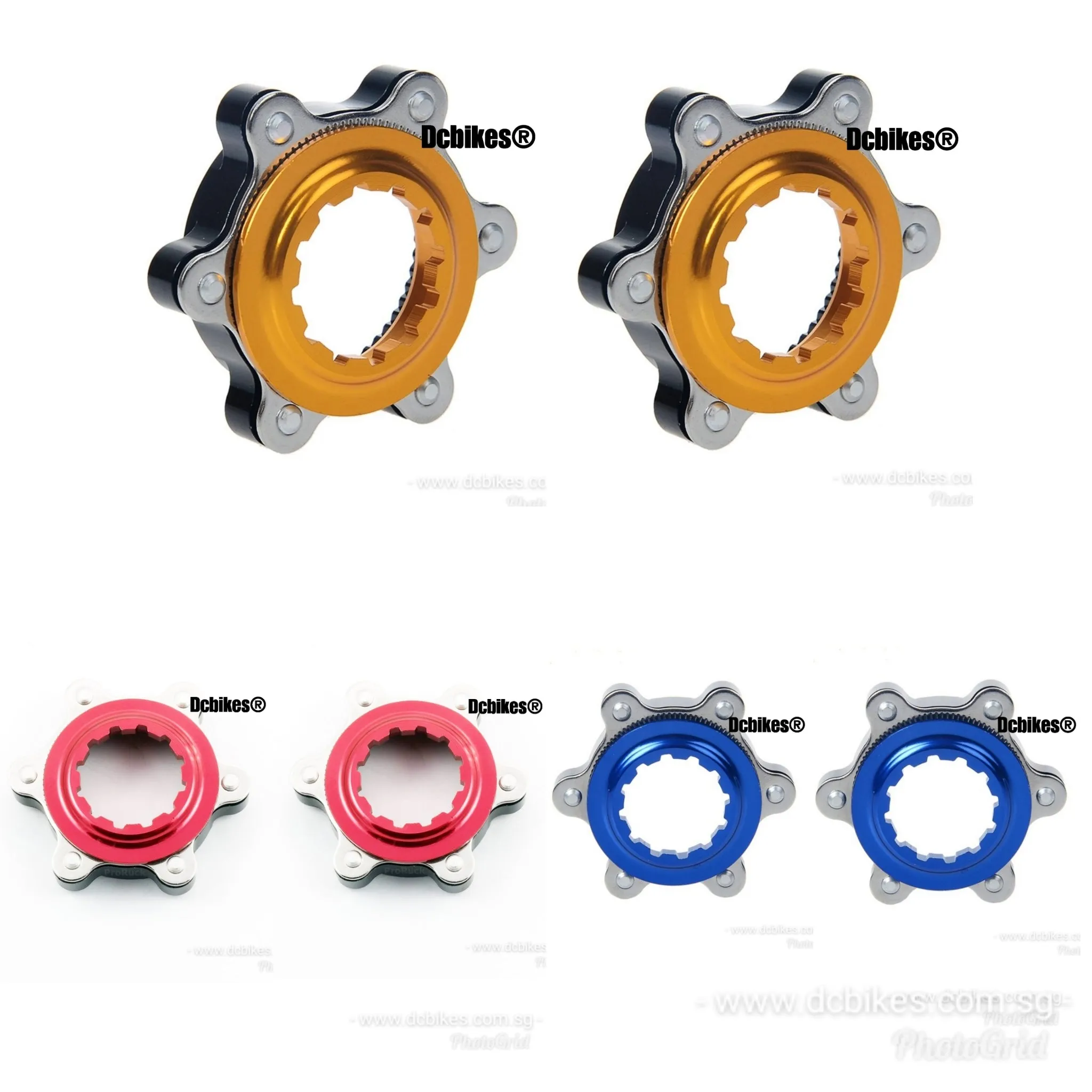 Disc Brake Centerlock To 6 Bolts Disk Rotor Adapter Conversion Kit