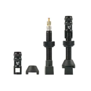 Effetto Mariposa Tubeless Valve 40mm Black (x2)