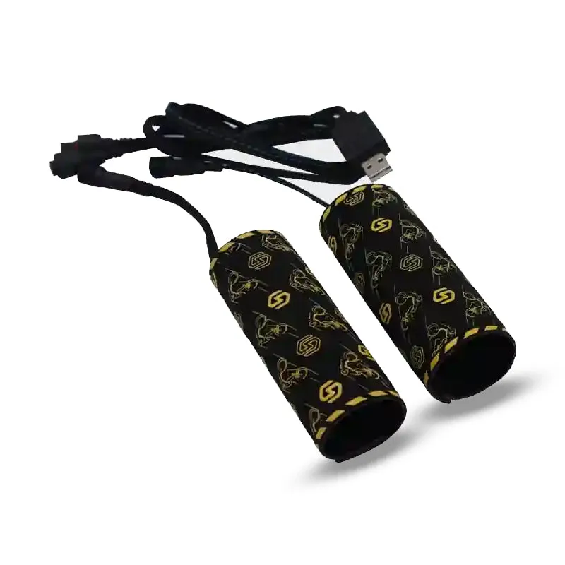 Electric Heated Sleeves For Bike Hand Grips With USB Charger