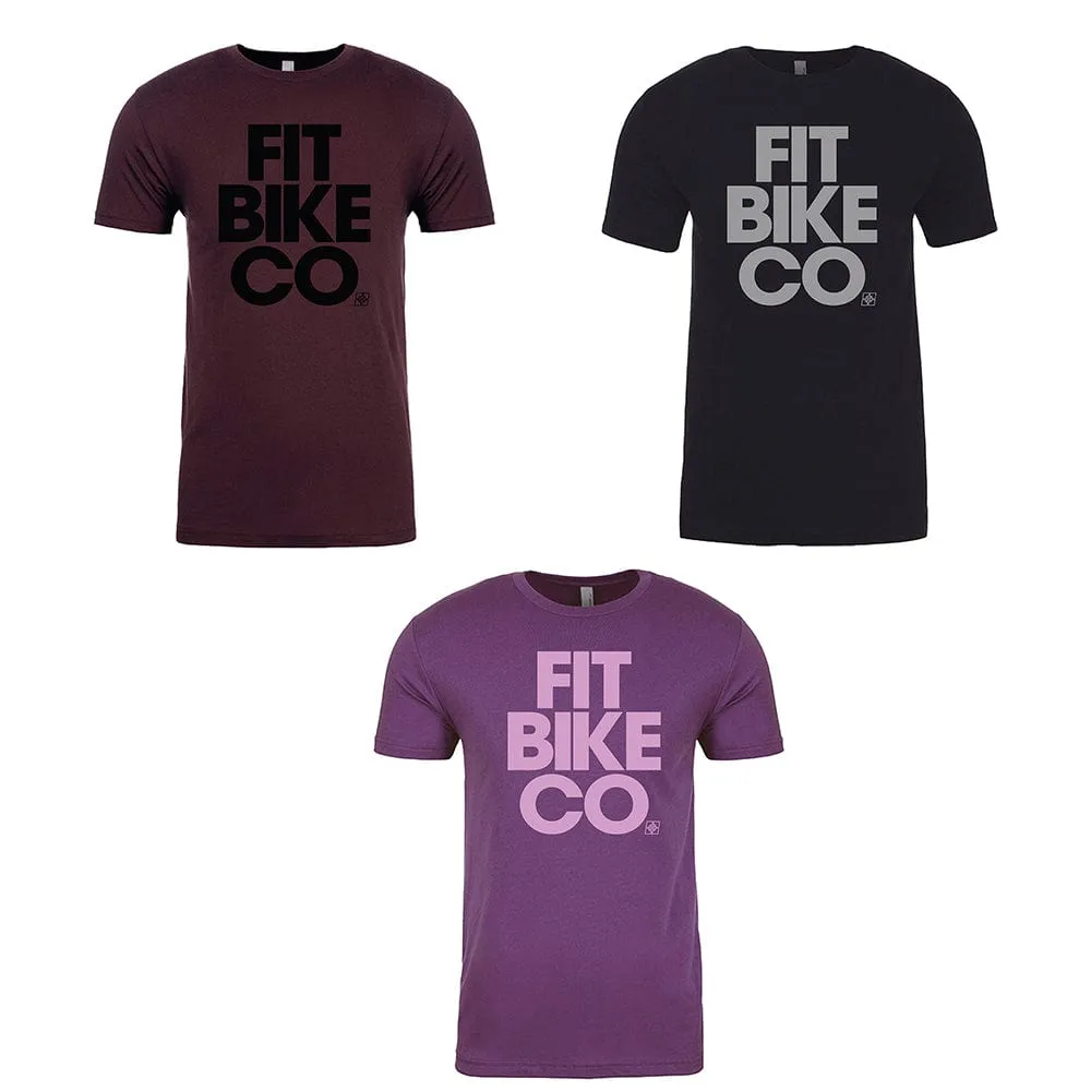 Fit Bike Co Stacked T-shirt