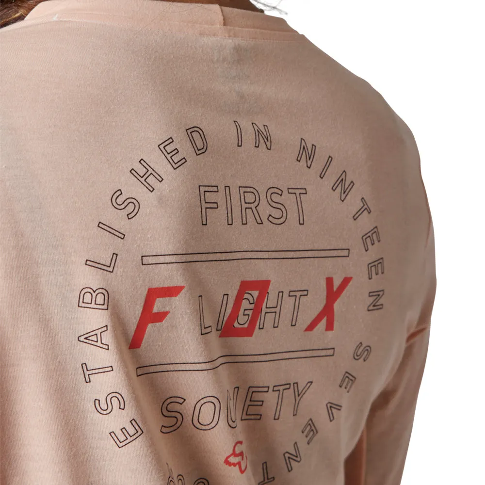 Fox Womens Ranger Dr 3/4 Jersey [Light Pink]
