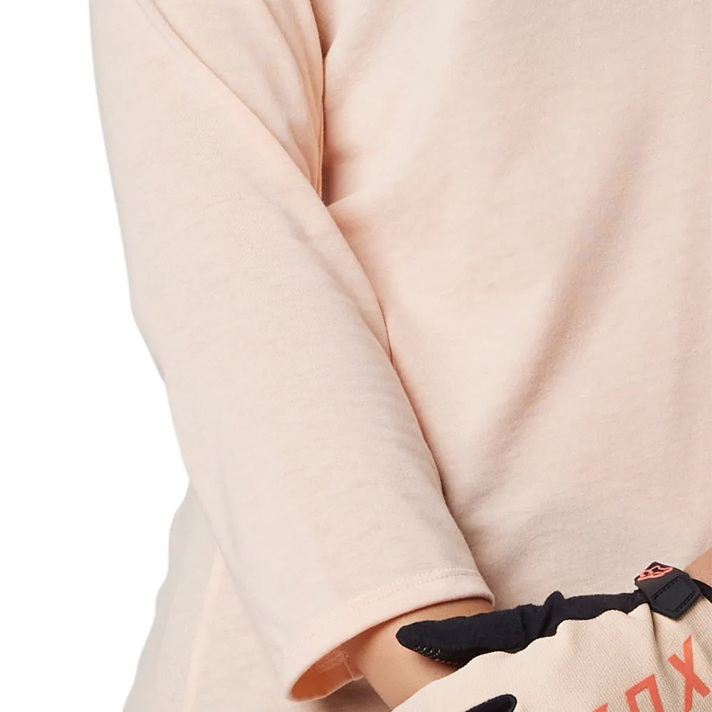 Fox Womens Ranger Dr 3/4 Jersey [Light Pink]