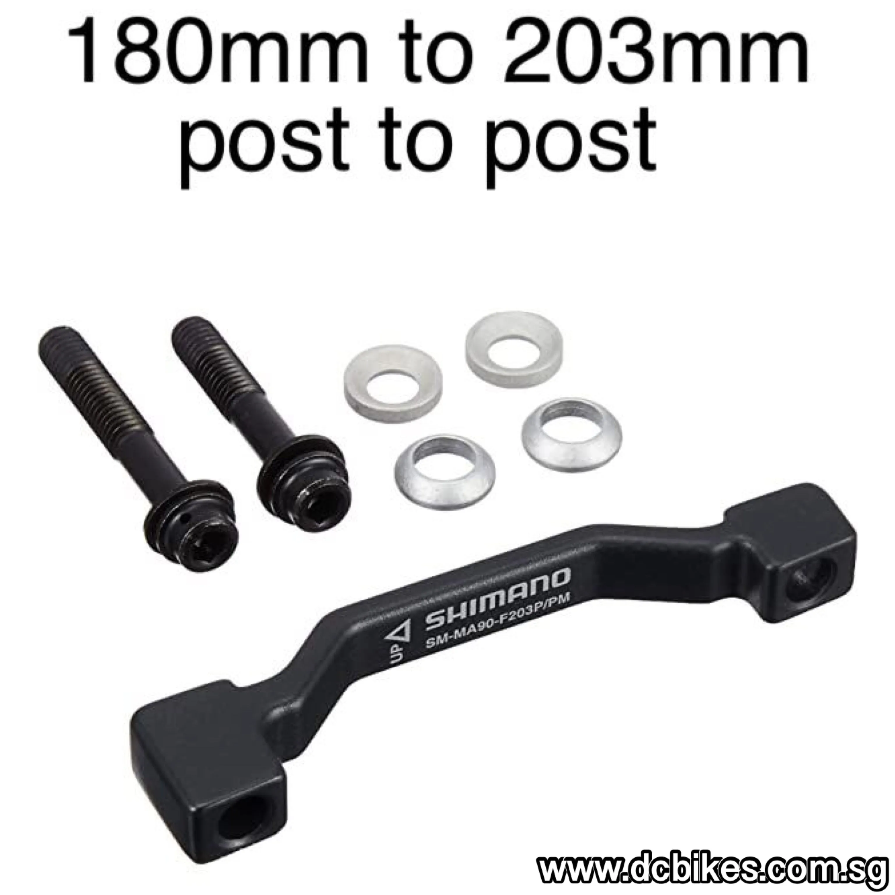 Front | Rear Bicycle IS | PM Disc Brake Rotor Adapter