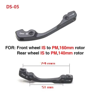 Front | Rear Bicycle IS | PM Disc Brake Rotor Adapter