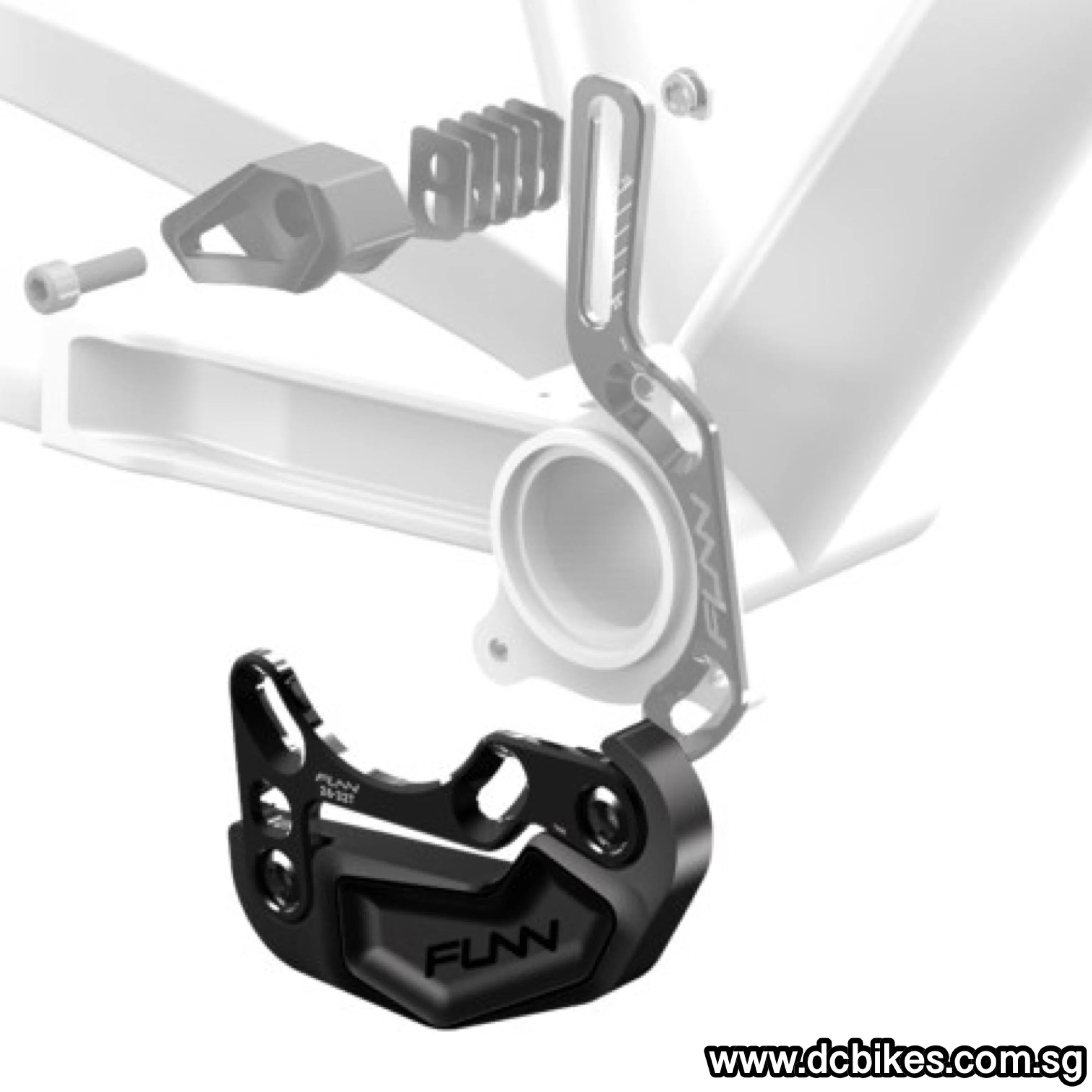 Funn Iscg 05 Zippa 26T-32T Lite Taco Bash Lower Guard Chain Guide