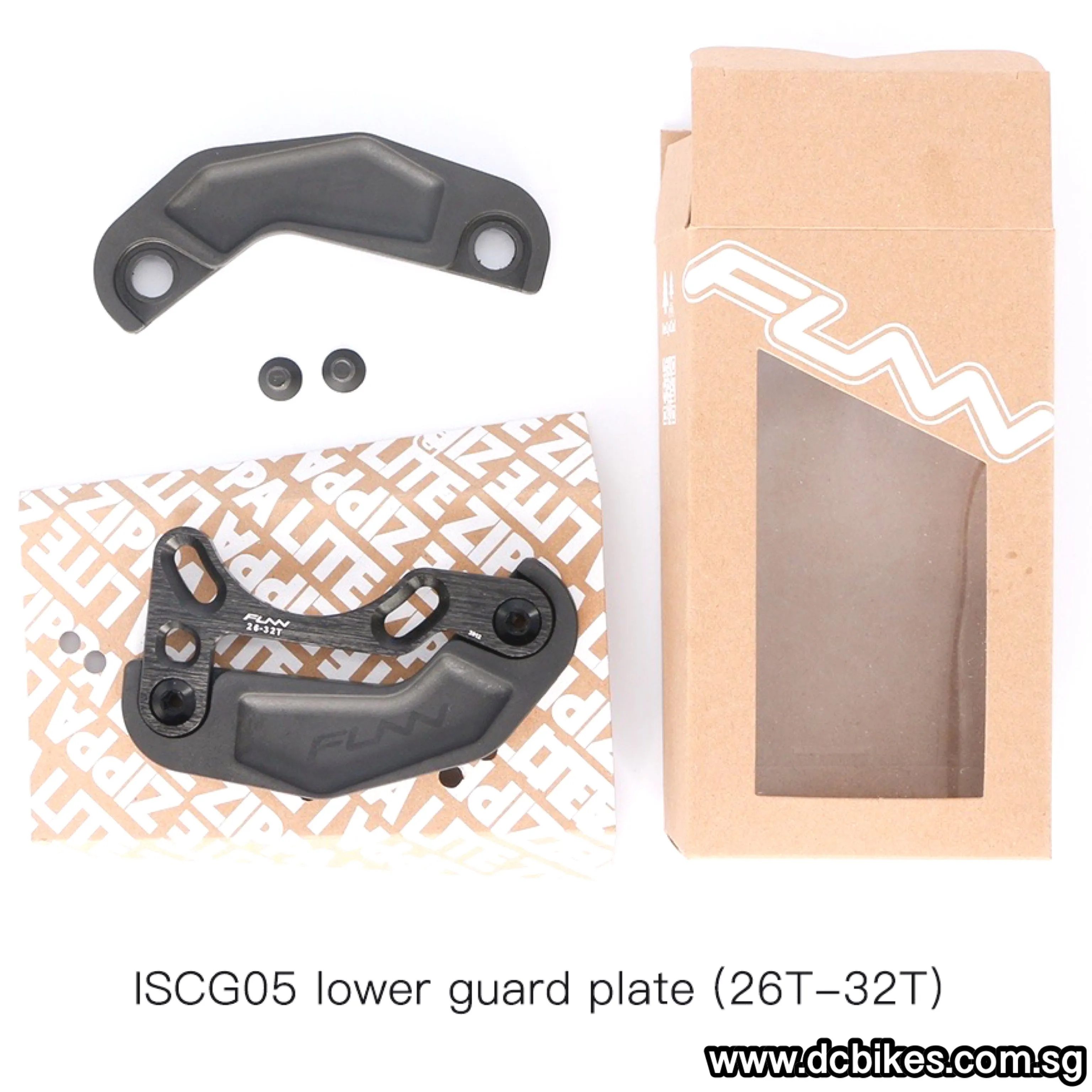 Funn Iscg 05 Zippa 26T-32T Lite Taco Bash Lower Guard Chain Guide