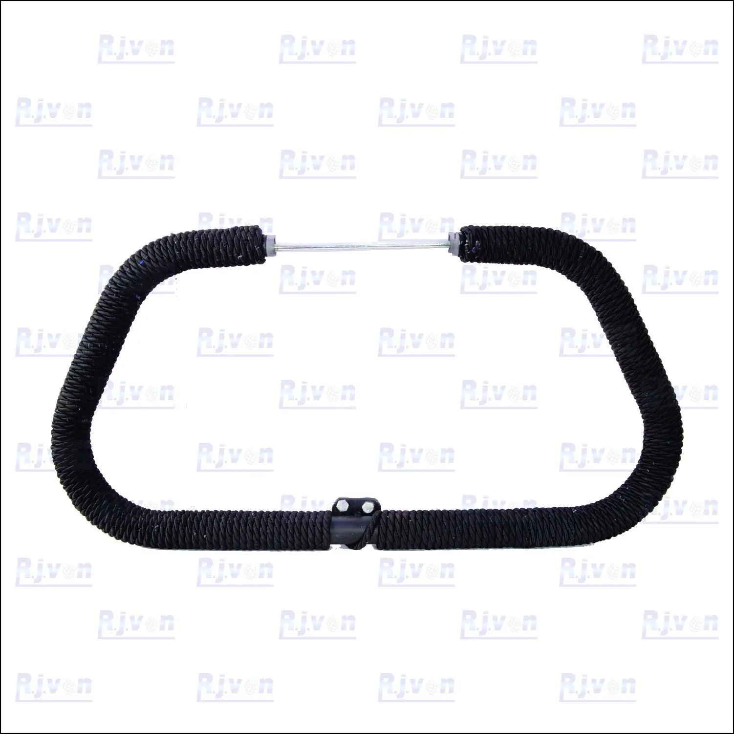 Heavy Duty Metal Leg Crash Guard Rope For Royal Enfield Reborn Classic 350cc.(BLACK)