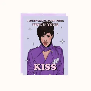 I Want Your Kiss | Valentine's Card | Party Mountain Paper co.