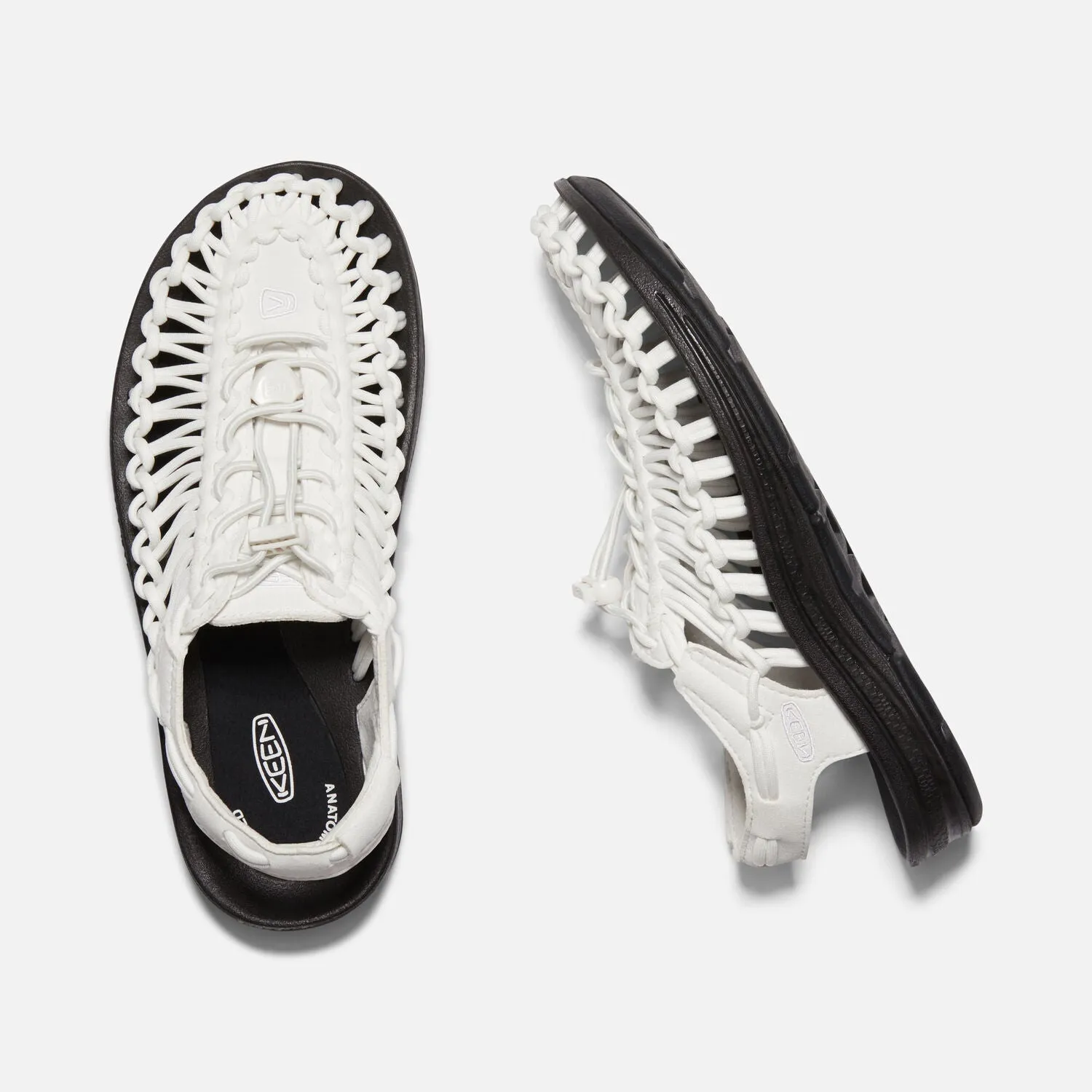 KEEN WOMEN'S UNEEK - STAR WHITE/BLACK