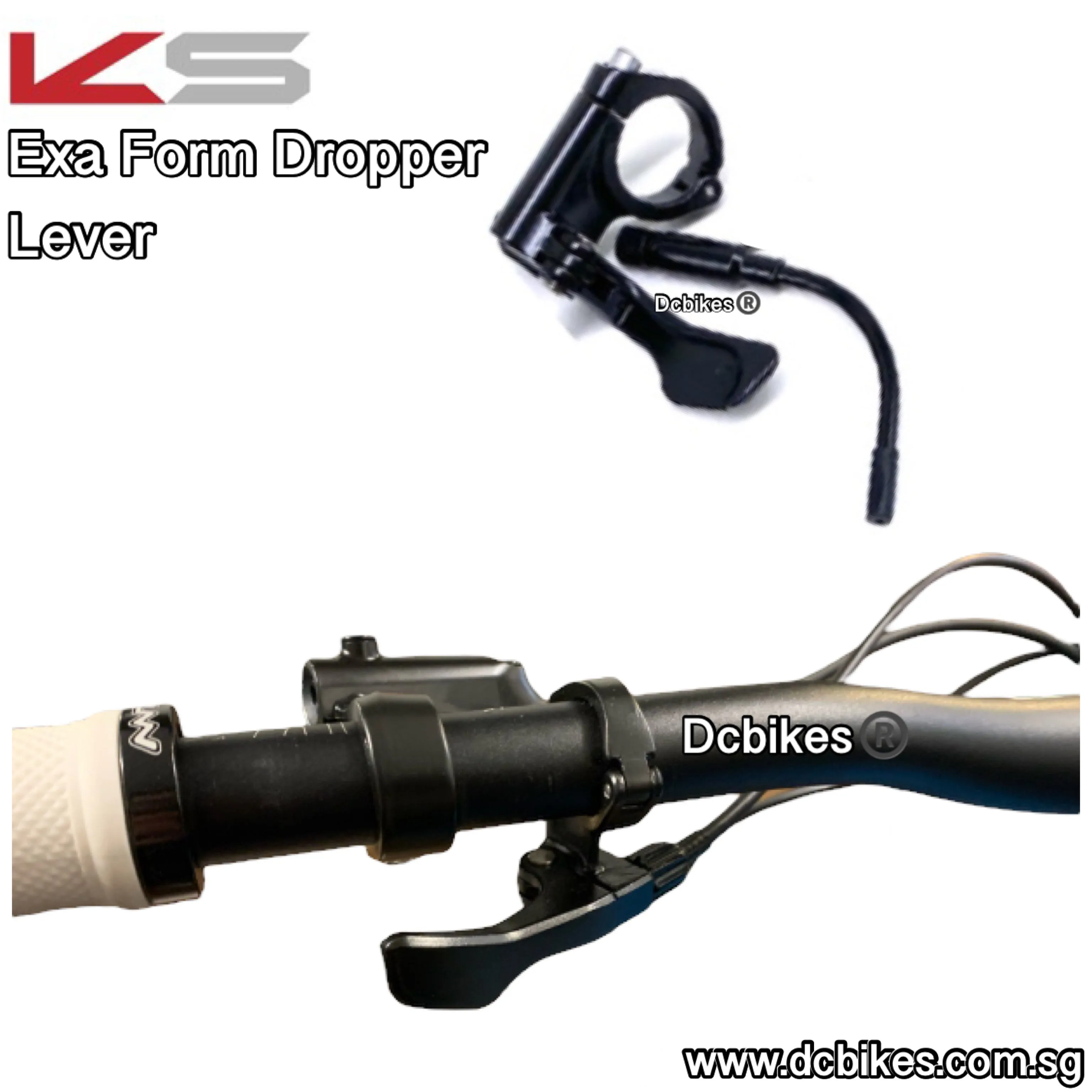KS | Kind Shock EXA Form Dropper Seat Post Left Remote Lever